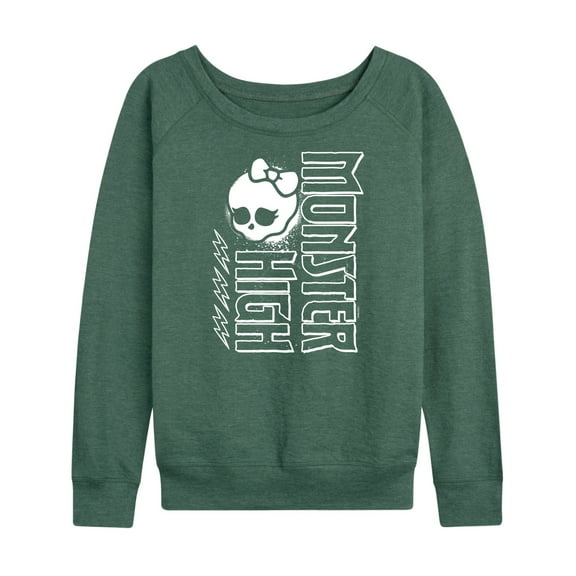 Monster High - Monster High Splatter - Women's Lightweight French Terry Long Sleeve Shirt