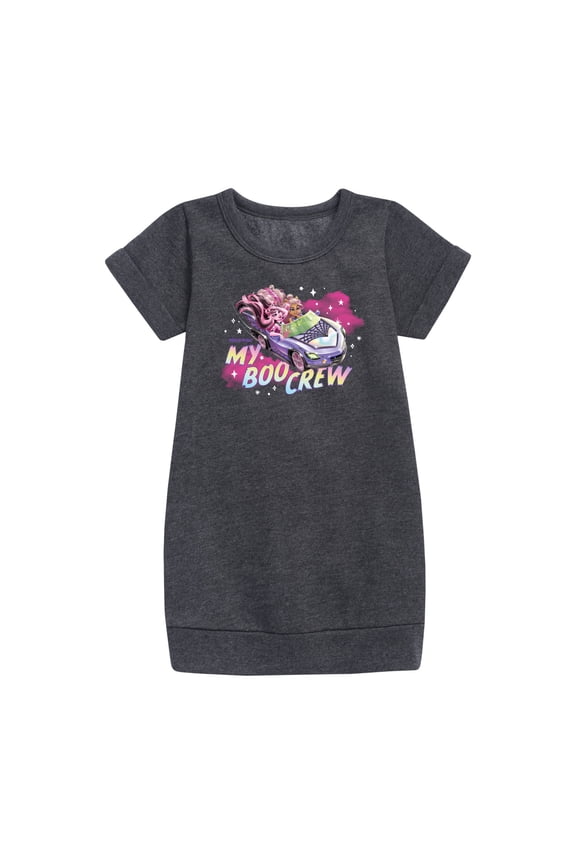 Monster High - My Boo Crew Racecar - Toddler & Youth Girls Fleece Dress