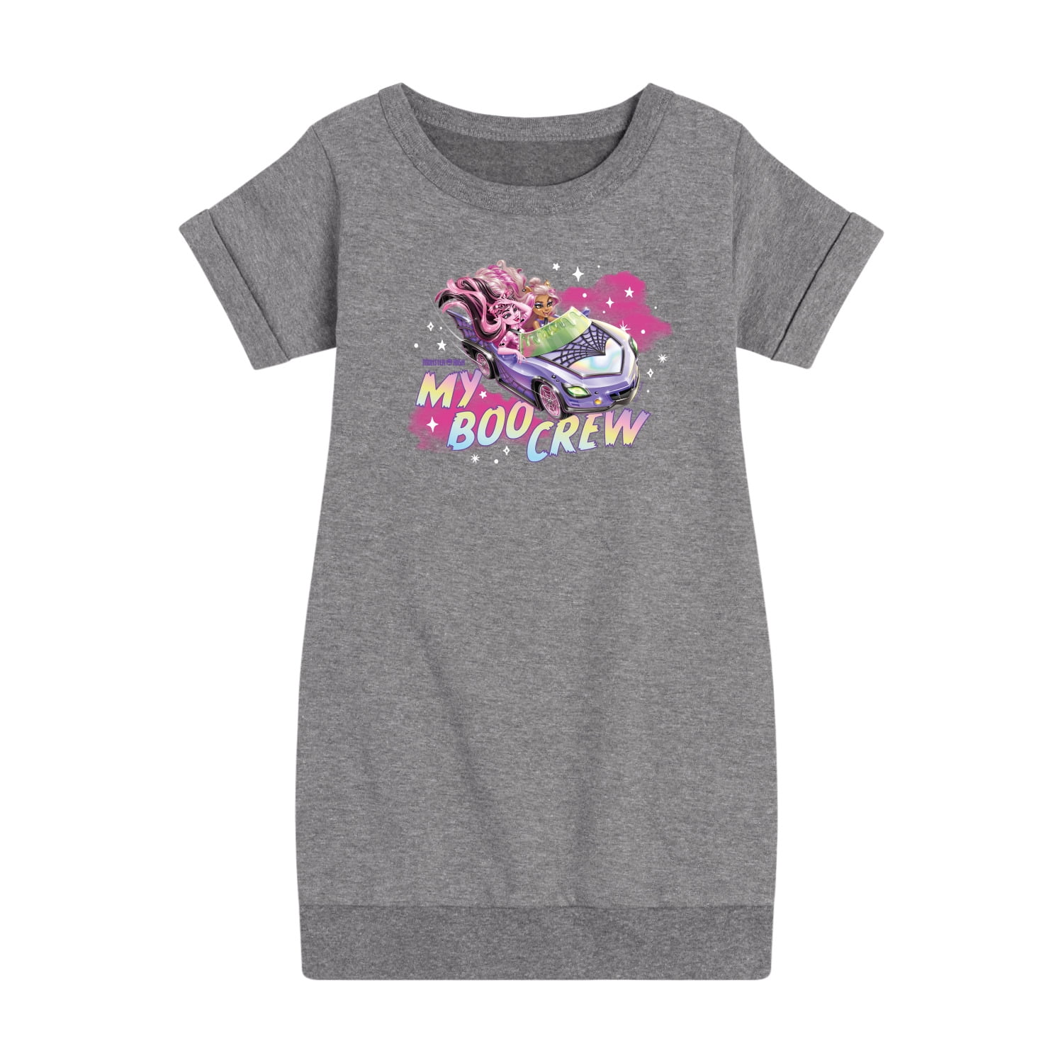 Monster High - My Boo Crew Racecar - Toddler & Youth Girls Fleece Dress ...