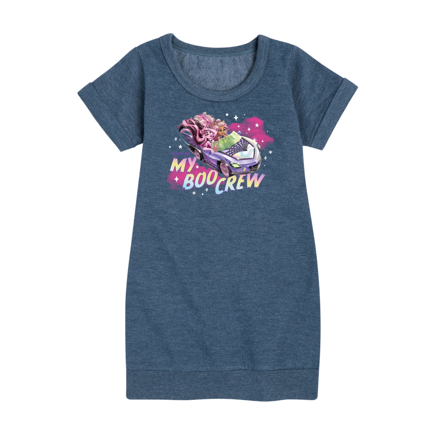 Monster High - My Boo Crew Racecar - Toddler & Youth Girls Fleece Dress ...