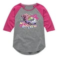 thumbnail image 1 of Monster High - My Boo Crew Racecar - Toddler & Youth Girls Raglan T-Shirt, 1 of 4