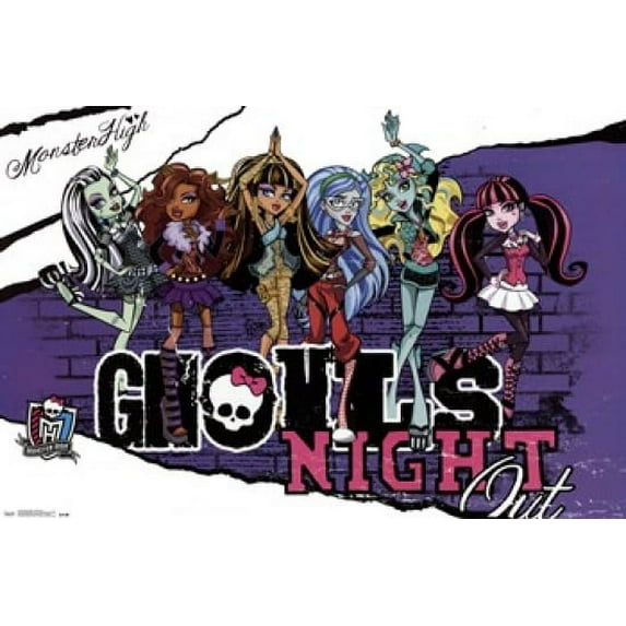 Monster High - Night Out Poster Print (36 x 24)