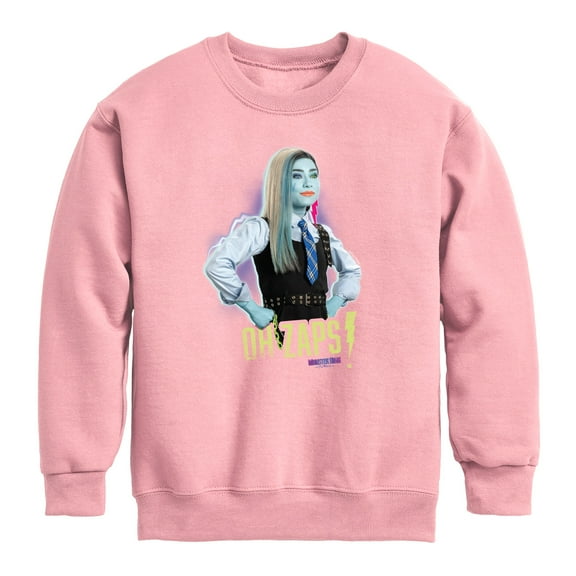Monster High - Oh Zaps! - Toddler And Youth Crewneck Fleece Sweatshirt