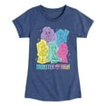 thumbnail image 1 of Monster High - Pastel Cut Out Character Spots - Toddler & Youth Girls Short Sleeve Graphic T-Shirt, 1 of 5