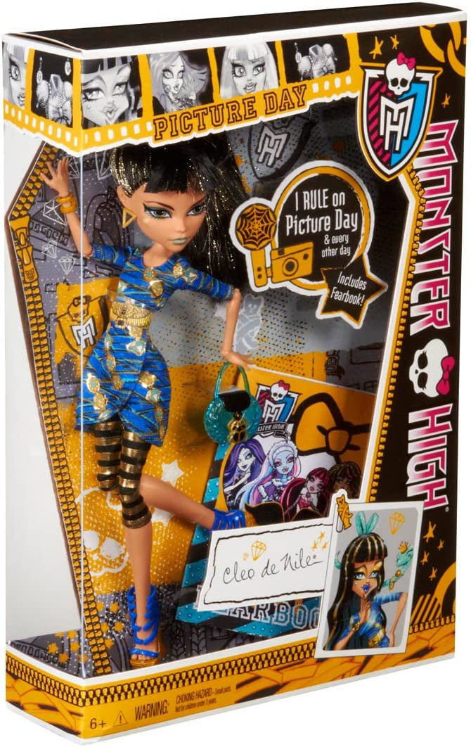 Monster High Picture Day Cleo De Nile Doll - Walmart.com