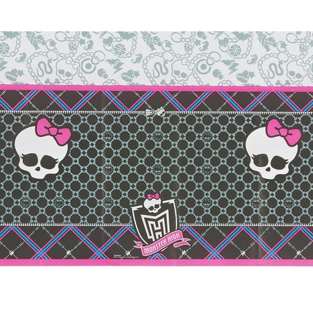 Monster High Plastic Table Cover 54" x 96"