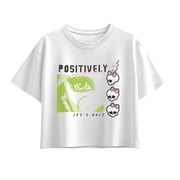 Monster High - Positively Electrifying Girls Short Sleeve Boxy Graphic T-Shirt