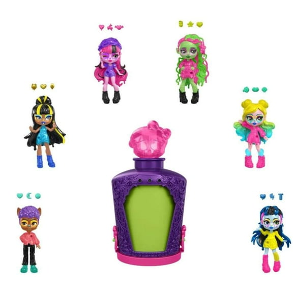 Monster High Potions Series 3 Mystery Pack (1 RANDOM Mini Doll Figure & 3 Magic Charms)