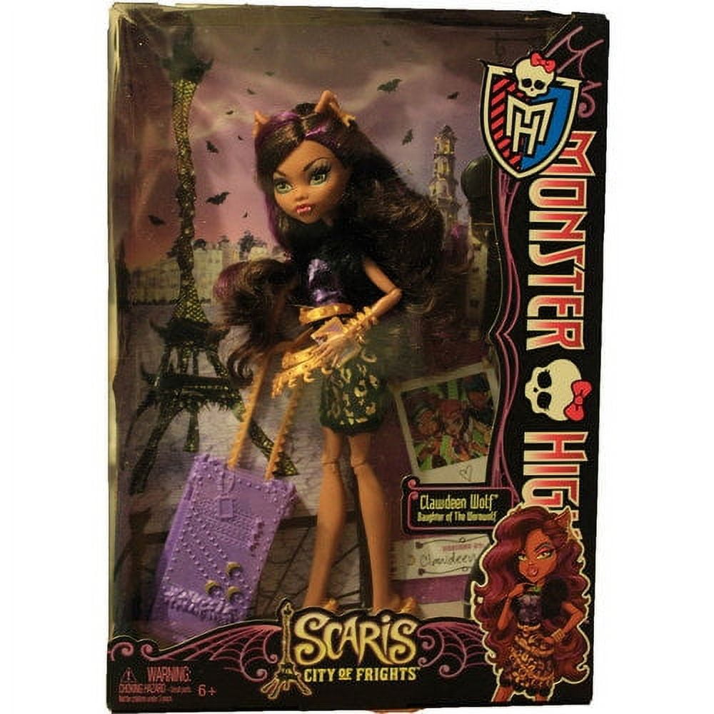 Clawdeen wolf sales scaris doll