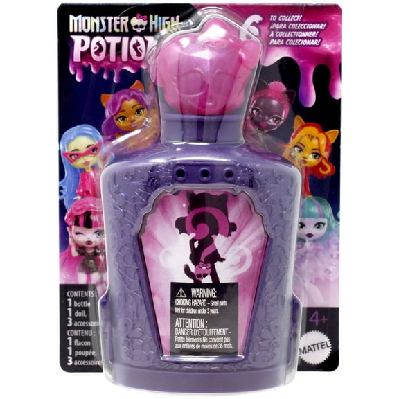 Monster High Series 2 Potions Mystery Pack (1 RANDOM Mini Doll Figure & 3 Magic Charms)