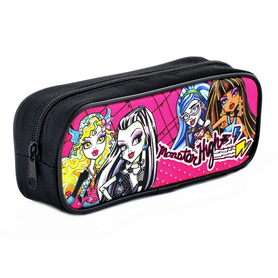 Monster High Single Zipper Black Pencil Case