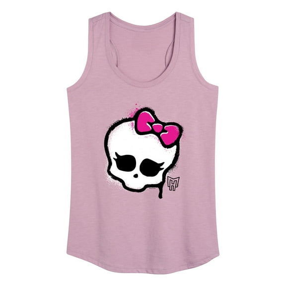 Monster High - Skull Graffiti Logo - Women's Racerback Tank Top