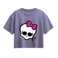 thumbnail image 1 of Monster High - Skull Graffiti Logo - Youth Girls Boxy T-Shirt, 1 of 4