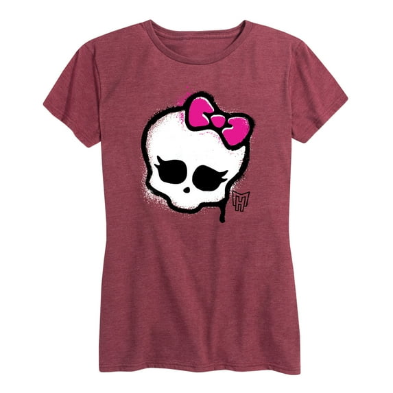Monster High - Skull Graffiti - Women's Short Sleeve Graphic T-Shirt