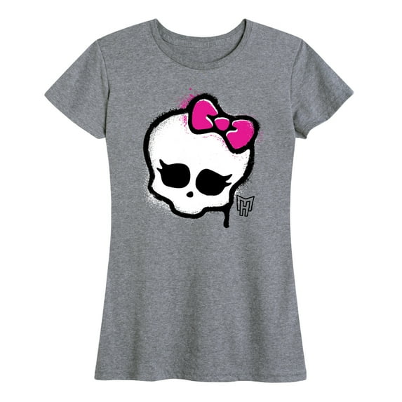 Monster High - Skull Graffiti - Women's Short Sleeve Graphic T-Shirt