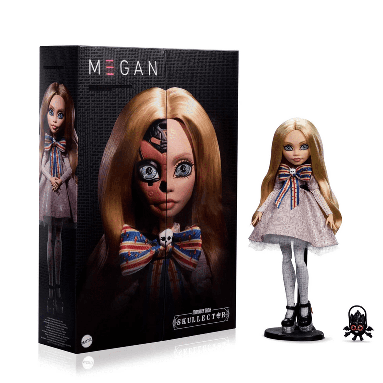 限定 モンスターハイ スカルレクター　ミーガン　ドール　M3gan Monster High Skullector M3GAN Doll – 10” Collectible Horror