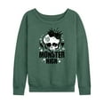 thumbnail image 1 of Monster High - Skullette Punk Logo - Women's Lightweight French Terry Long Sleeve Shirt, 1 of 5