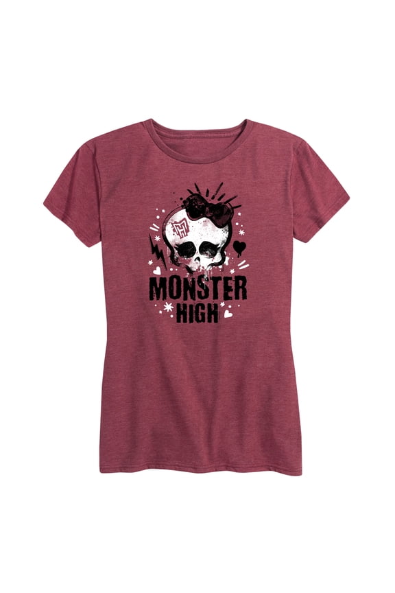 - Skullette Punk - Women's Short Sleeve Graphic T-Shirt