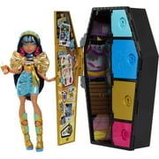 Monster High Skulltimate Secrets Cleo de Nile Doll and Fashion Set with Dress-Up Locker