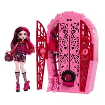 Monster High Skulltimate Secrets Garden Mysteries Playset, Draculaura Doll with 19 Surprises