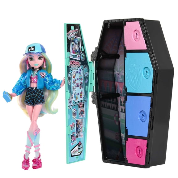 Monster High Skulltimate Secrets Lagoona Blue Doll and Fashion Set with Dress-Up Locker