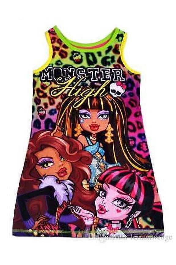 Sleeveless Nightgown Night Shirt Pajama Girl Size M 7/8