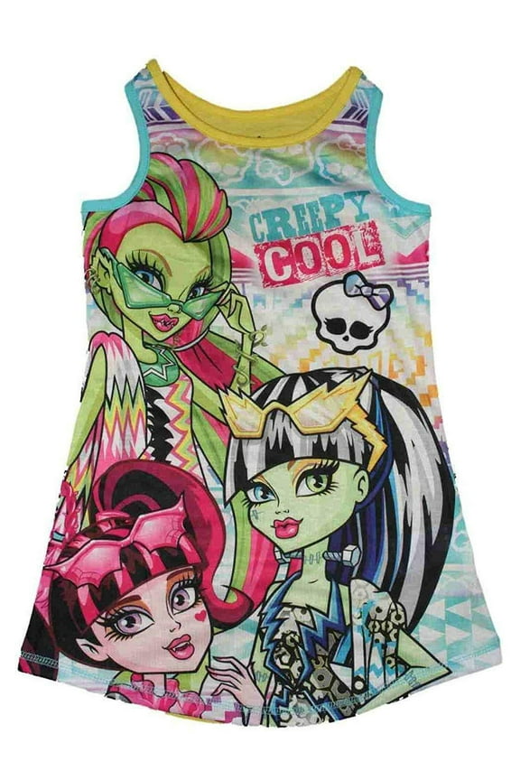 Sleeveless Nightgown Night Shirt Pajama Girl Size M 7/8