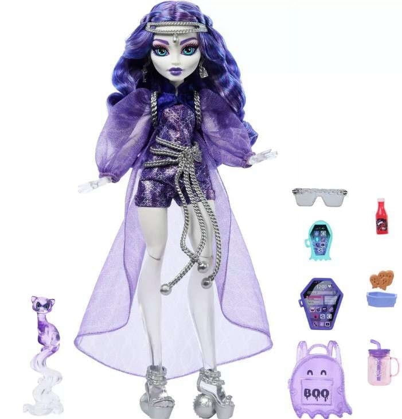 Monster High Spectra Vondergeist Doll (with Rhuen)