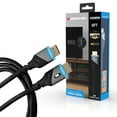 thumbnail image 1 of Monster High Speed 4K HDR HDMI Cable with Built-in LED Light, Blue LED, 6 ft Cord, 1 of 6
