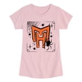 thumbnail image 1 of Monster High - Spooky Logo Alumni Girls' Fitted Short Sleeve Graphic T-Shirt, 1 of 4