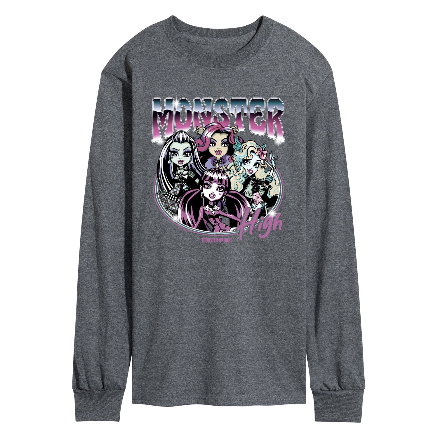Monster High - Squad Photo - Men's Long Sleeve Graphic T-Shirt