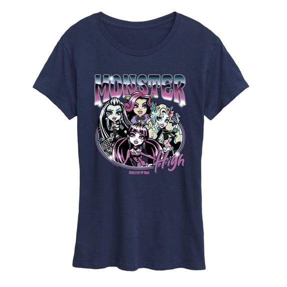 Monster High - Squad Photo Women's Short Sleeve Graphic T-Shirt