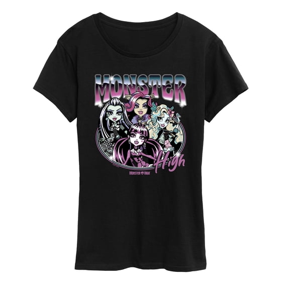 Monster High - Squad Photo Women's Short Sleeve Graphic T-Shirt
