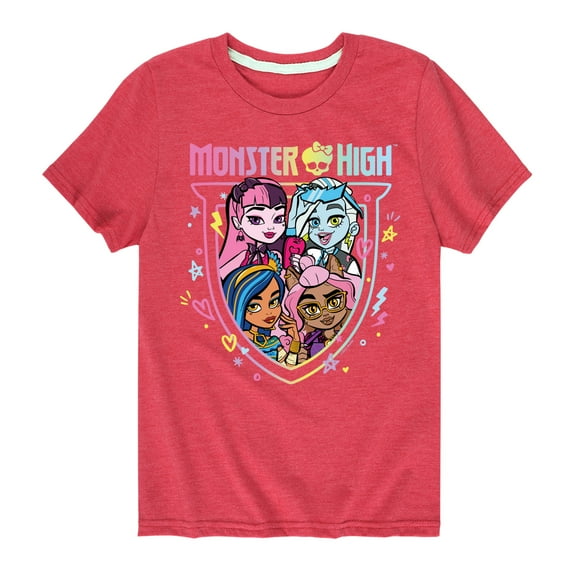 Monster High Student - Toddler And Youth Short Sleeve Graphic T-Shirt