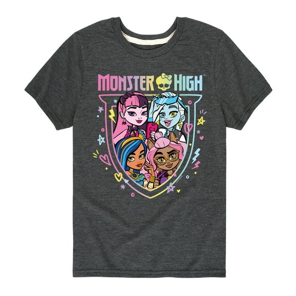 Monster High Student - Toddler And Youth Short Sleeve Graphic T-Shirt