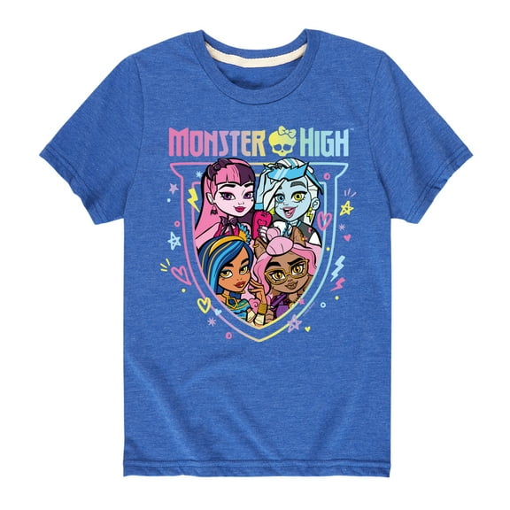 Monster High Student - Toddler And Youth Short Sleeve Graphic T-Shirt