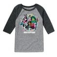 thumbnail image 1 of Monster High Students - Toddler And Youth Raglan Graphic T-Shirt, 1 of 4