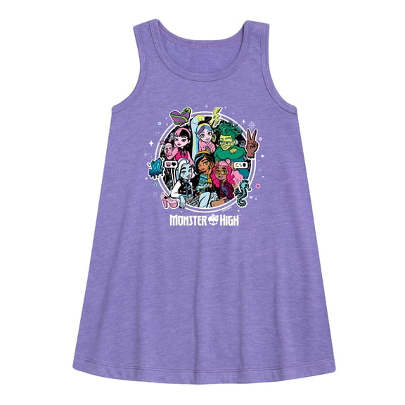 Monster High Students - Toddler and Youth Girls A-line Dress