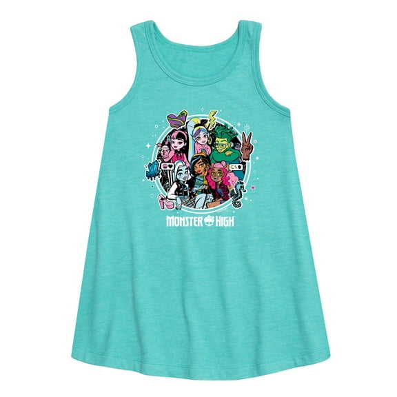 Monster High Students - Toddler and Youth Girls A-line Dress