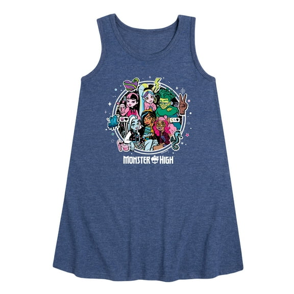 Monster High Students - Toddler and Youth Girls A-line Dress