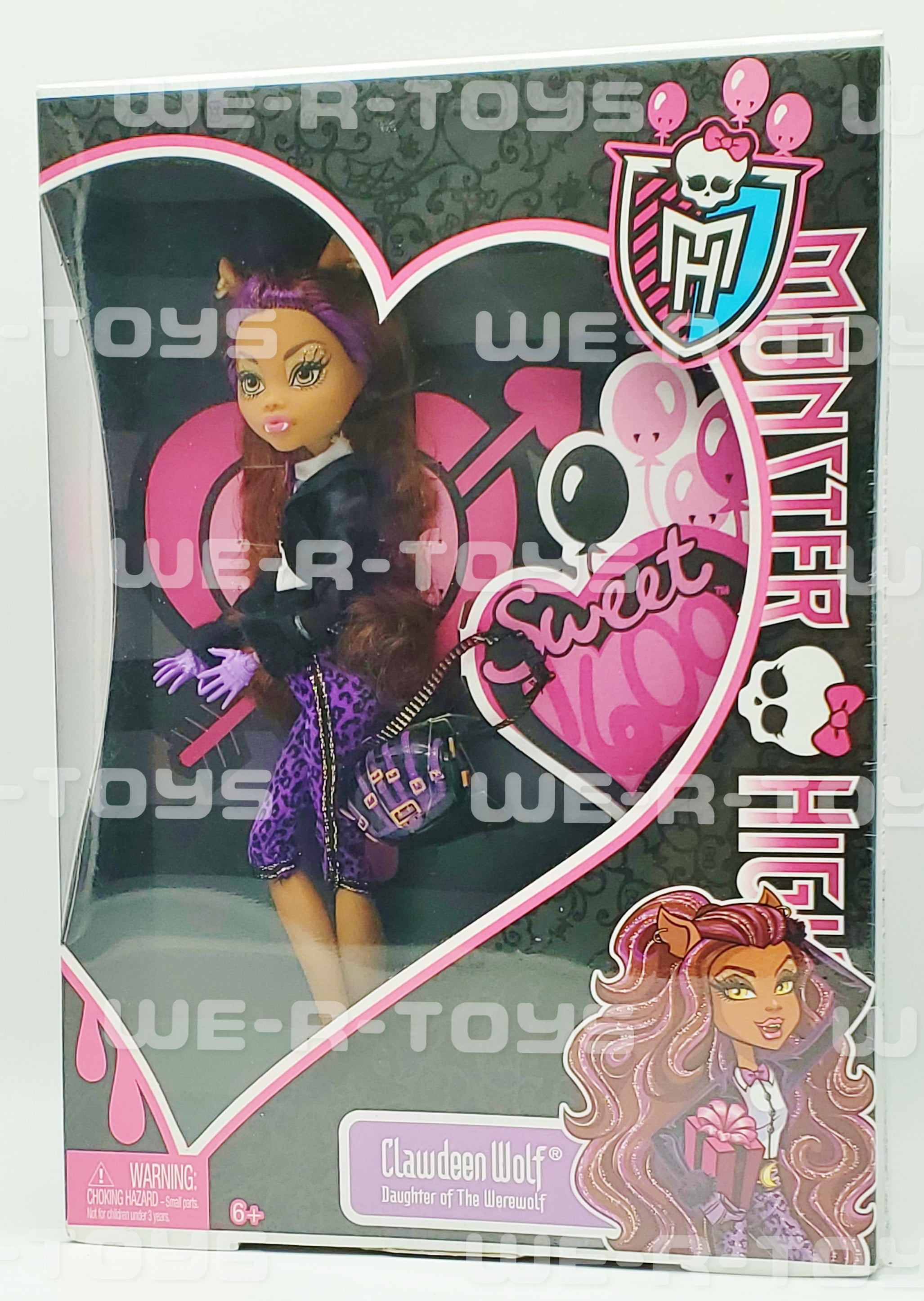 Monster High Sweet 1600 Clawdeen Wolf Doll