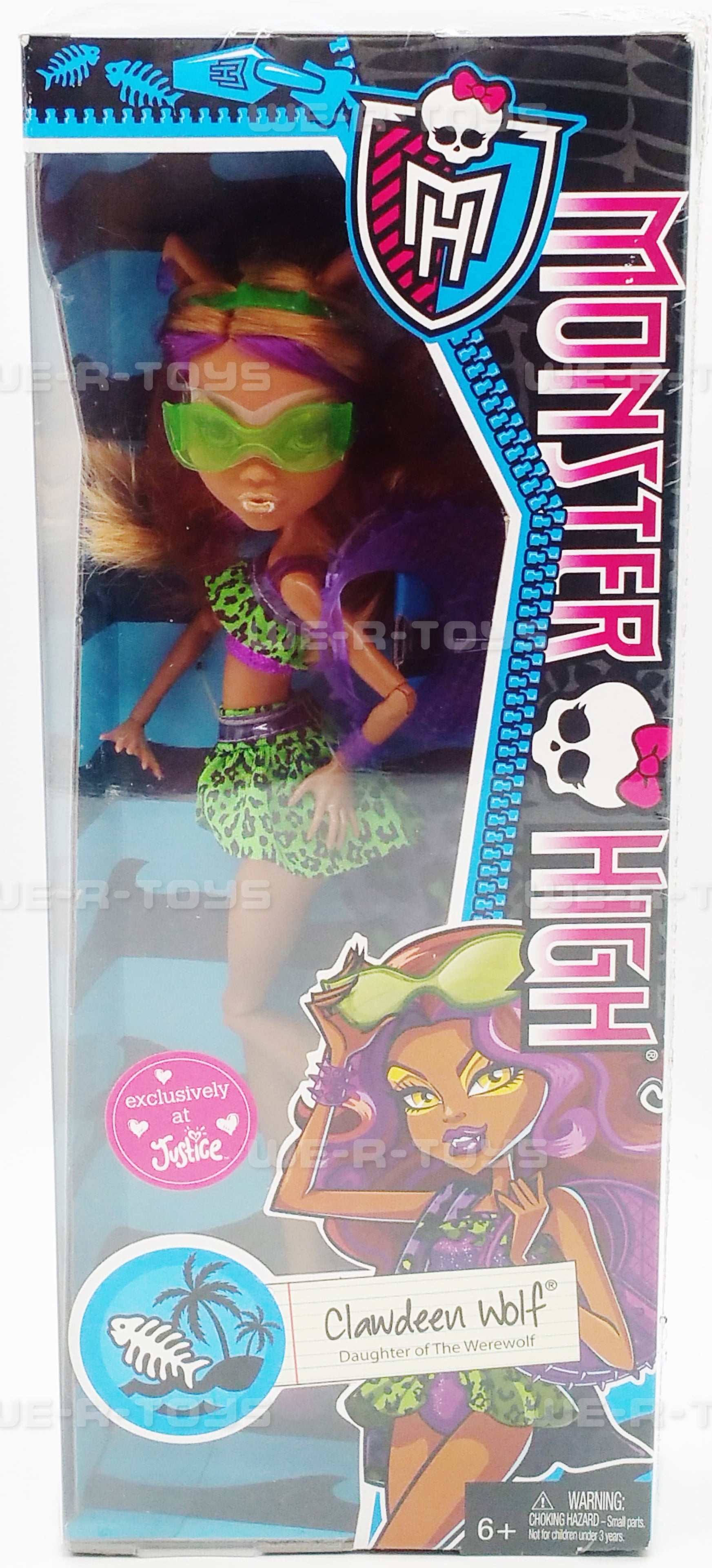 Monster High Clawdeen Wolf Doll Frights, Camera, Action Mattel 2013 1 -   Israel