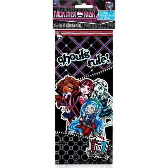 Monster High Treat Bags, 16 Ct
