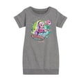 thumbnail image 1 of Monster High - Under The Water Lagoona Blue - Toddler & Youth Girls Fleece Dress, 1 of 4
