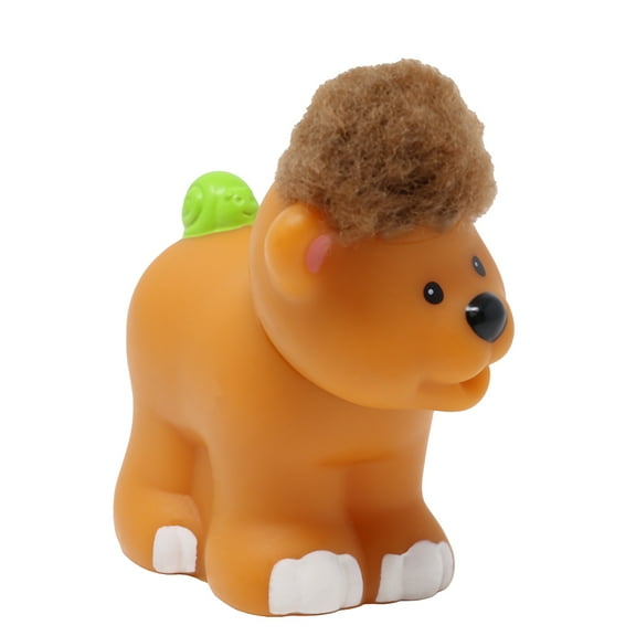 Replacement Part for Collectible Fisher-Price Little People Noah's Ark or Zoo Playset K0475 - Replacement Female Lioness Figure with Touch and Feel Head and Tail