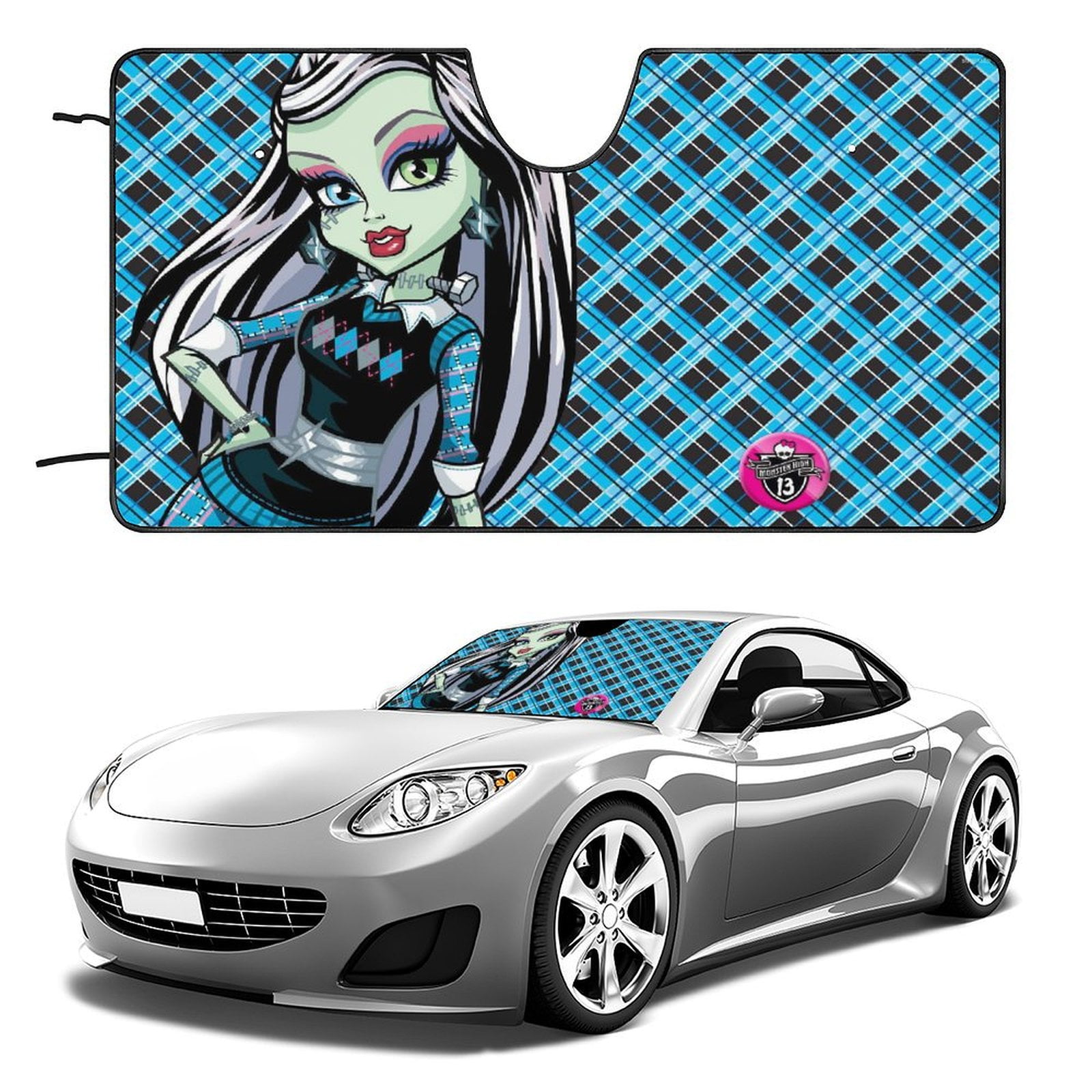 Inspire Green Car Sun Shade 55