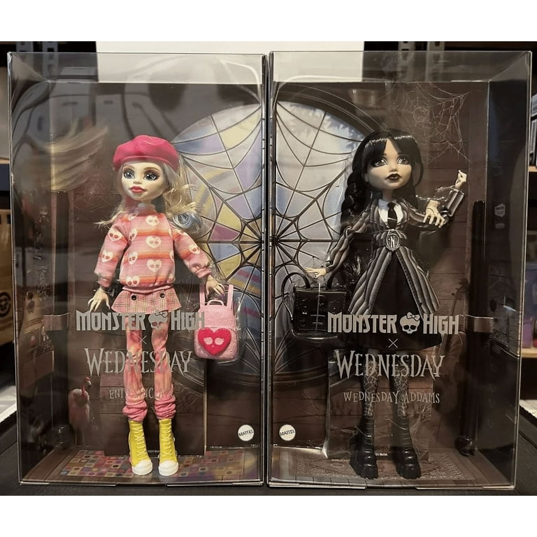 Monster High X Wednesday and Enid Sinclair Doll Bundle Set of 2