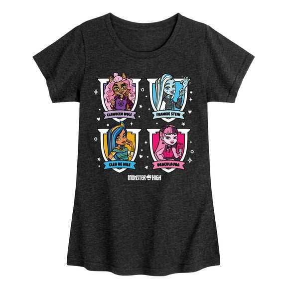 Monster High - Yearbook Photos - Toddler & Youth Girls Short Sleeve T-Shirt