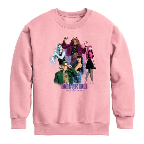 Monster High the Movie Group Photo - Toddler And Youth Crewneck Fleece Sweatshirt