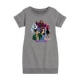 thumbnail image 1 of Monster High the Movie Group Photo - Toddler And Youth Girls Fleece Dress, 1 of 5